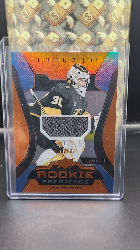 2023-24 Upper Deck Trilogy Jiri Patera Rookie Premieres Level 1 #458 /499