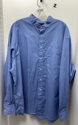The Arrow Company Blue Button Down Shirt Vintage Size 17.5