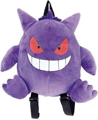 Pokemon Gengar Plush Backpack Stuffed Toy Purple Pokémon  display picture 1