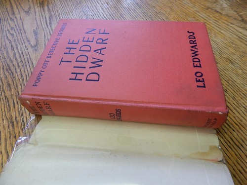 Edwards,Leo. The Hidden Dwarf, Poppy Ott Detective,1ST EDITION,V.SCARCE,DJ,1939 - Foto 3 di 10