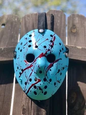 Jason Voorhees Nintendo Bloody Custom Painted Mask -high Quality