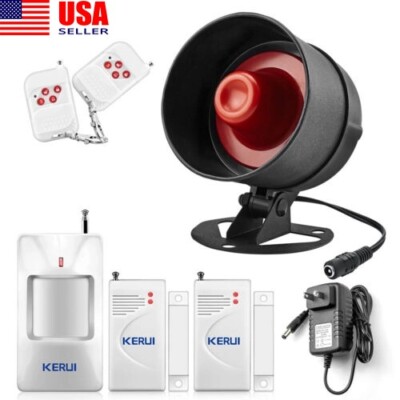 KERUI Wireless Home Shop Alarm Security System Alert Garage Burglar Door Sensor