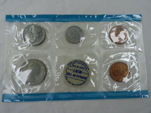 (5) 1969 P & D US Mint Uncirculated Sets 50 Coins OGP Original Envelopes BU - Picture 5 of 6