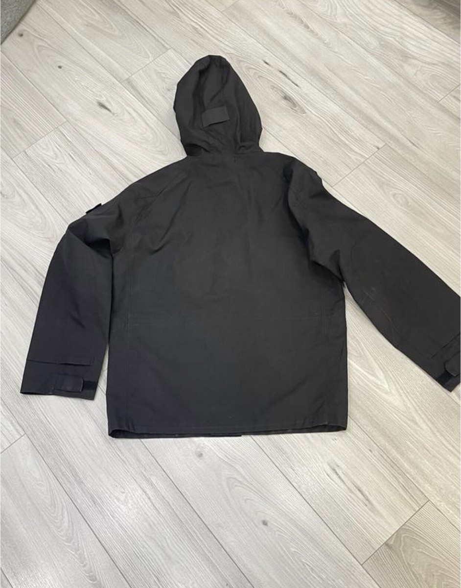 00s STONE  Raso Gommatoコットンサテンブラック STONE ISLAND(ストーンアイランド) 「Raso Gommato」コットン