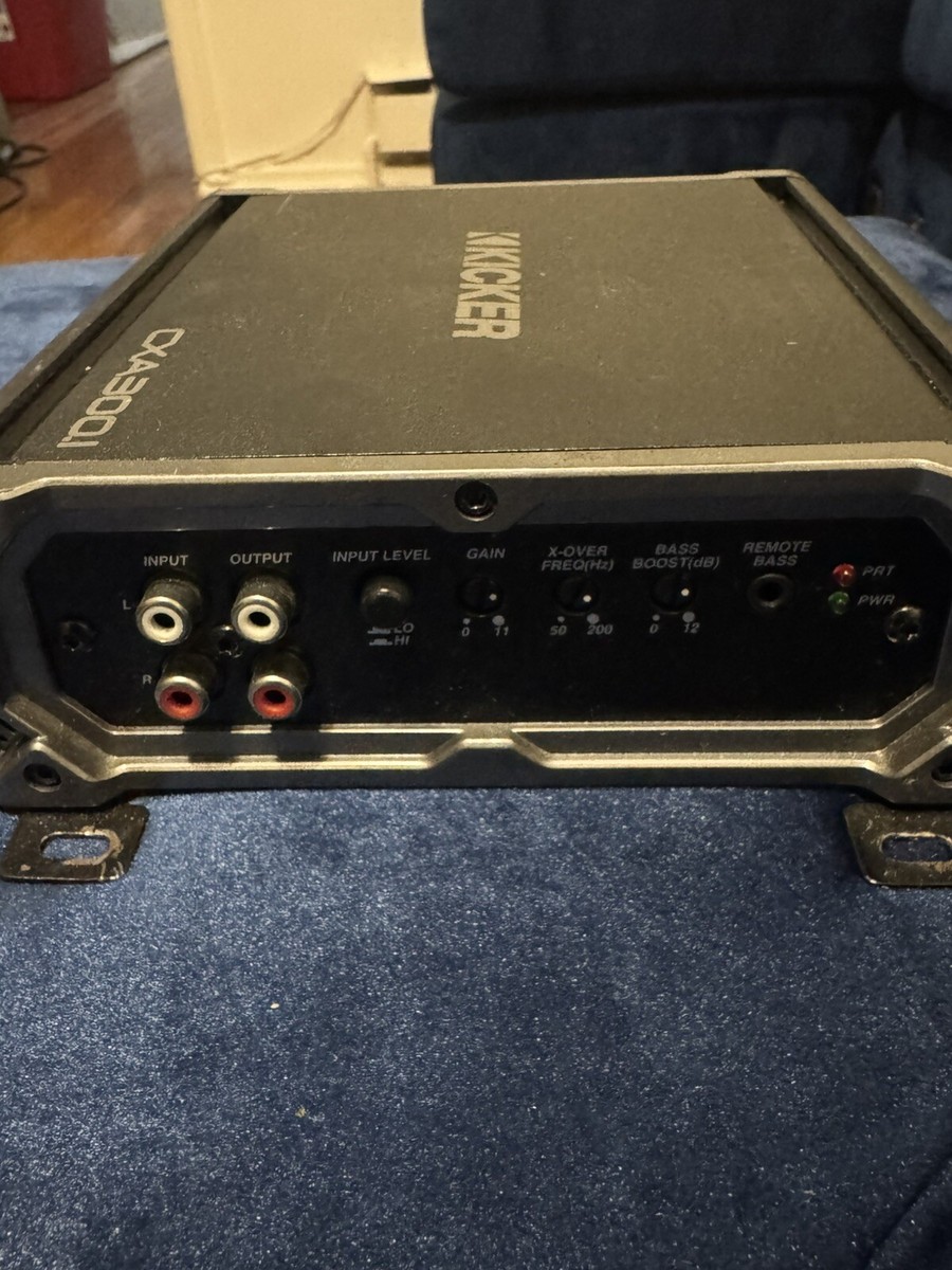 KICKER CXA300.1 300W Mono Class D Amplifier - Black