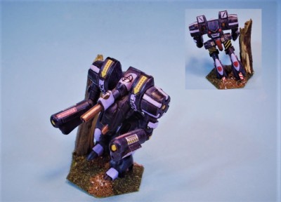 Battletech painted miniature Juggernaught 