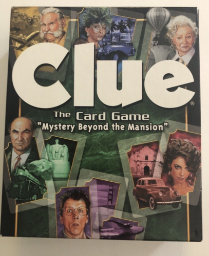 Clue the Card Game Mystery Beyond the Mansion Complete - Picture 1 of 4