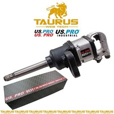 US PRO 1" DR AIR IMPACT WRENCH 8" ANVIL 1600 FT-LB Hammer Mechanism UK FREE P&P