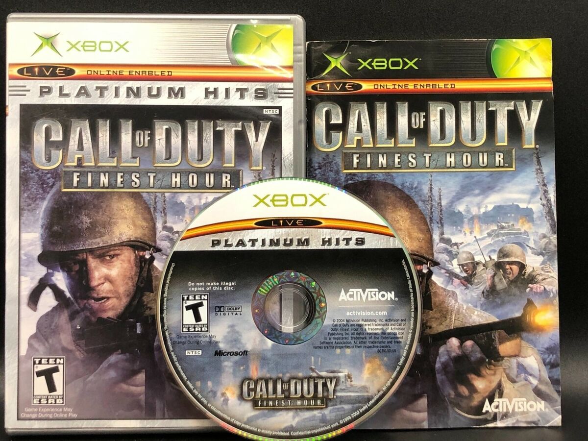 Jogo Xbox 360 Call of Duty: Finest Hour Original - TH Games