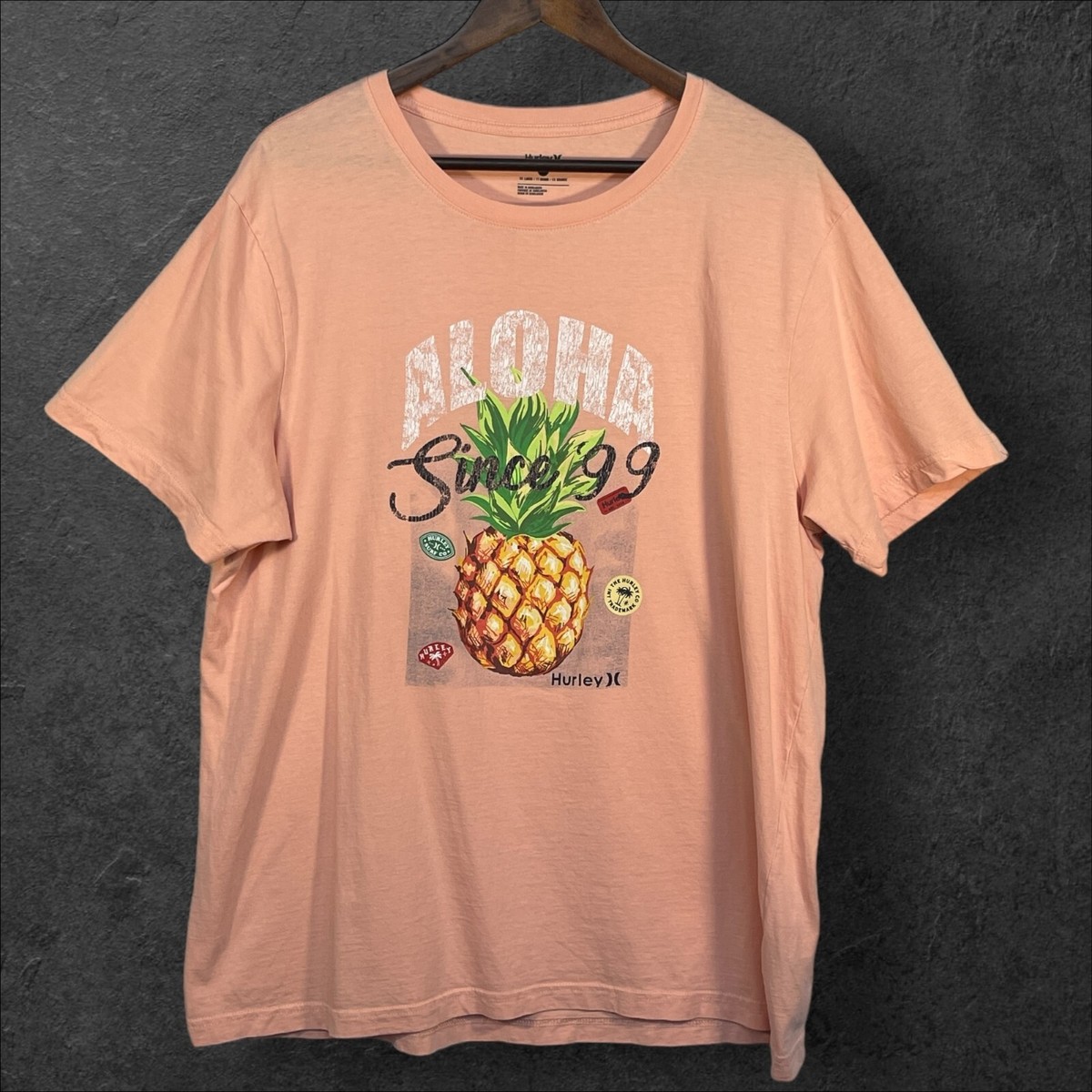 Men's Women's T Shirt Purple Headset Pineapple Men's Women's T Shirt Purple Headset Pineapple