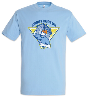 Constructor III T-Shirt Housebuilder Bricklayer Brickie Mason Homebuilder Mason