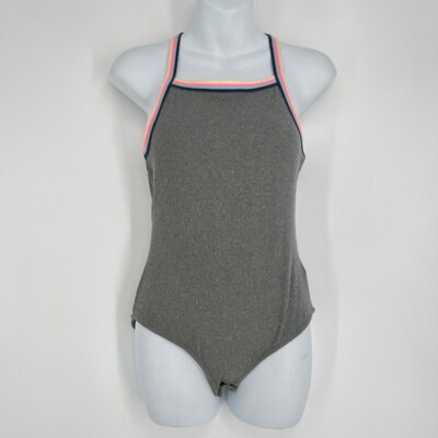 Epic Threads Womens Ribbed Knitted Tank Top With Multicolor Straps  Pewter Heath