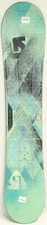 Burton LTR Geometric Splatter Snowboard - 144 cm Used