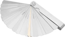 Performance Tool W125C: 32 Blade Metric and SAE Feeler Gauge Set with .010 Br...
