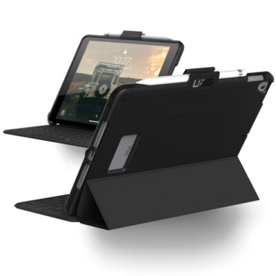 Urban Armor Gear (UAG) Apple iPad 10,2'' (8. Gen. 2020) Case Scout robust, schwarz