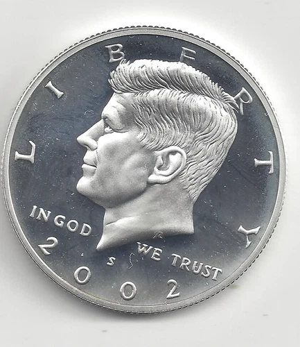 2002-S SILVER PROOF KENNEDY HALF