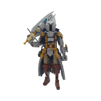 Mecha Knight with Claymore Building Blocks Set for Guardian Mech MOC Bricks Toys