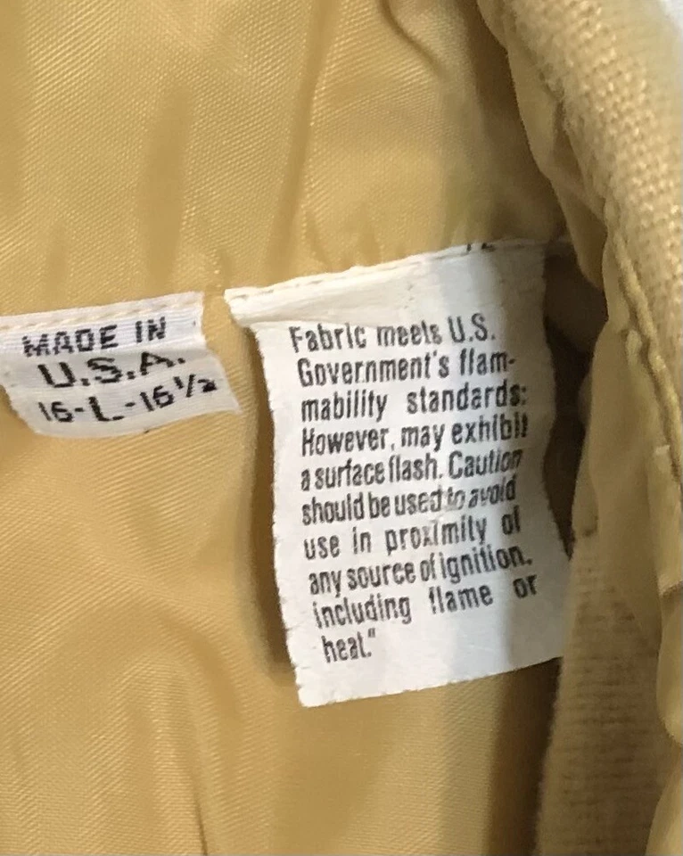 Browning Long Sleeve Button Down Shirt Size 16 l 16 1/2 Tan  Fleece - Image 3 of 4