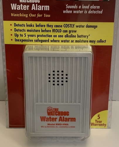 The Watchdog Water Alarm Early Warning Leak Detector No Install Battery Powered - Picture 2 of 6