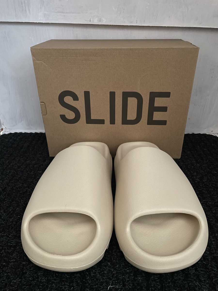adidas Yeezy Slide Bone (Restock Pair) - FZ5897 | eBay