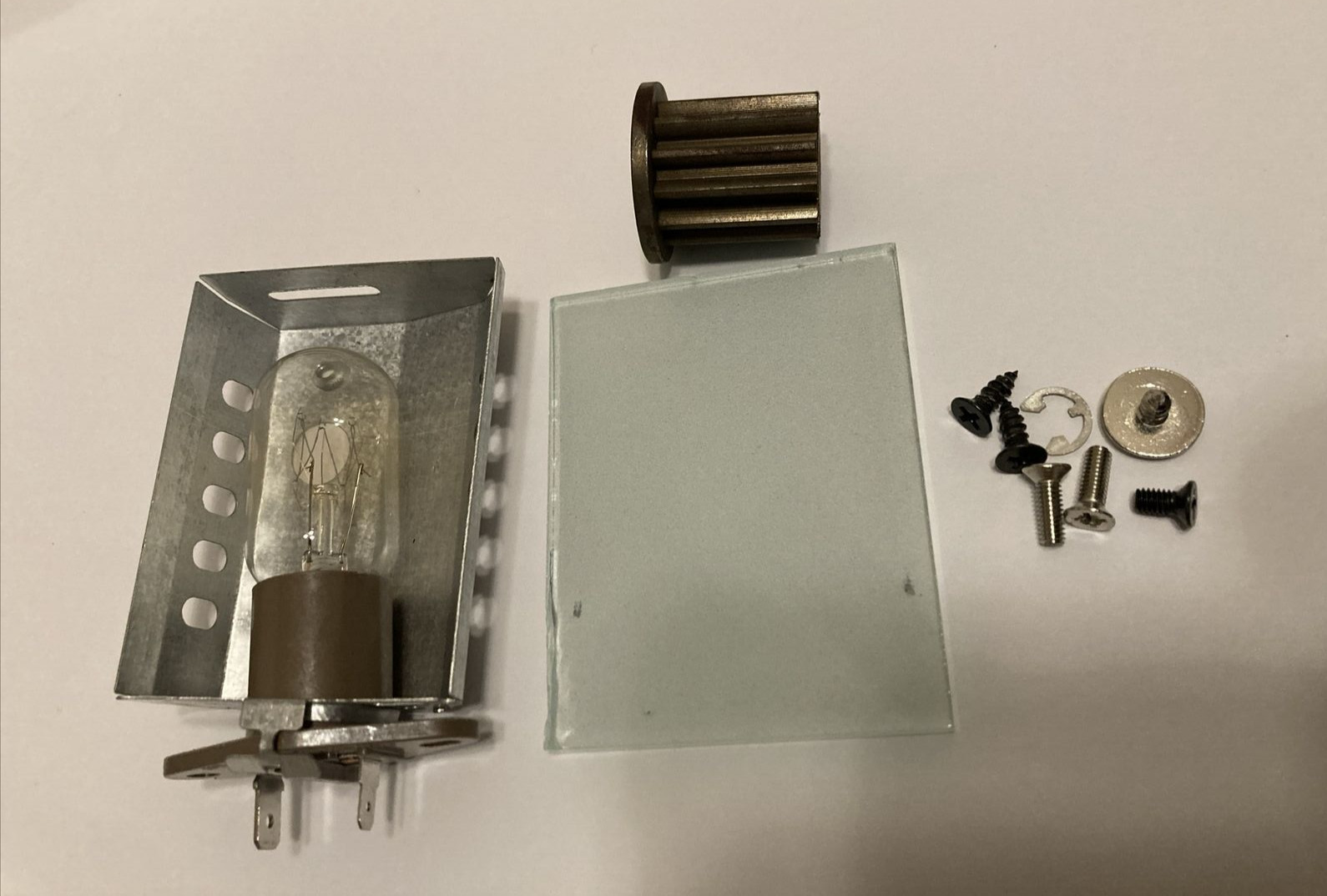 Ronco Showtime Rotisserie Parts: Light Housing & Internal Glass Models 2500 3000