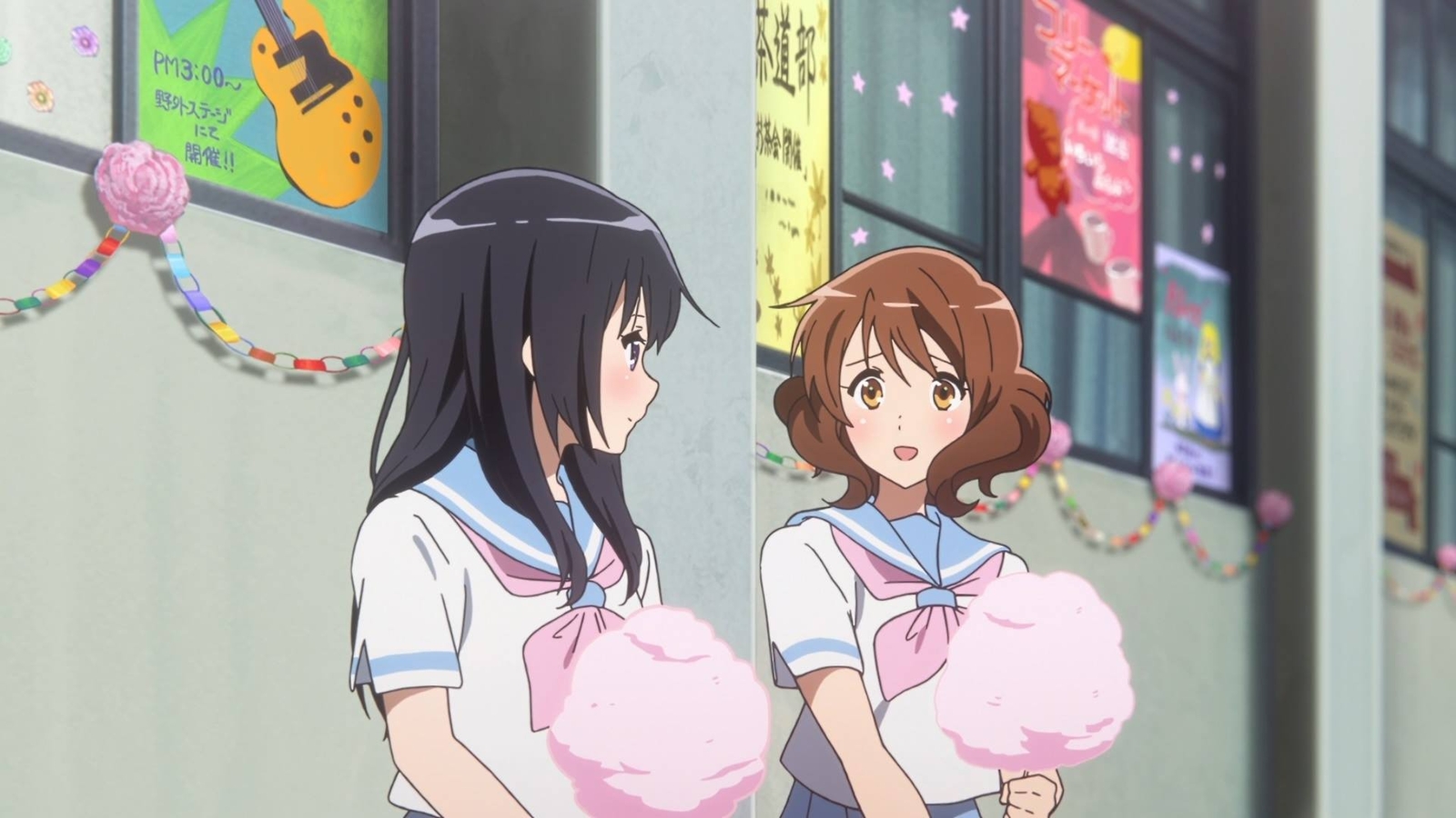 Anime Oumae Kumiko Kousaka Reina Long Hair Black Gaming Desk Mat 32320  