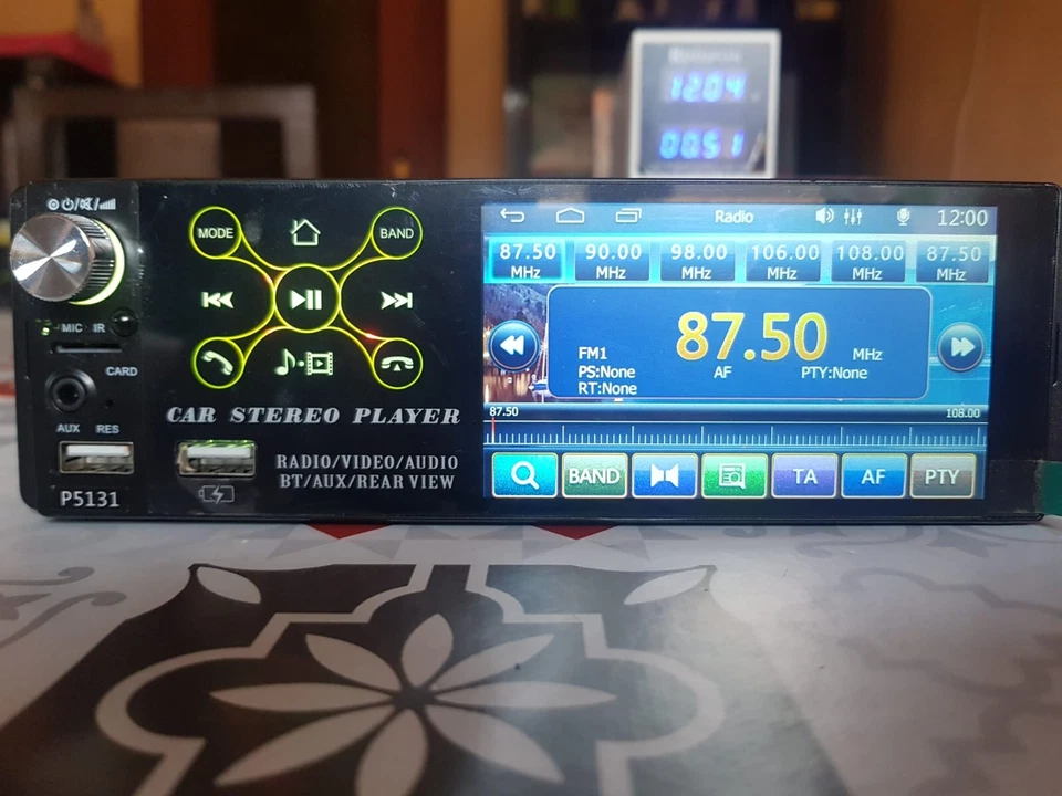 RADIO COCHE MP5 P5130 LOTE 8 ud. NUEVOS , 1DIN,mirrorlink,bluetooth,usb - Imagen 2 de 4