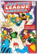 Justice Leage #21 MAGNET Vintage Comic Cover 2" x 3" Fridge Locker