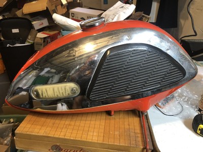 Yamaha YL1 Twin Gas Tank Fuel Cell Petrol 1967 100 Trailmaster