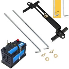 10.6 27cm Car Battery Tie Down Bracket With J Bolts Hold Down Sets Adjustable