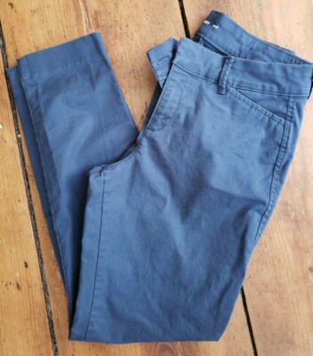 NEW No Tag Women's Old Navy Size 2 Navy Pixie Khaki Ankle Pants Capris Chinos