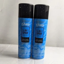 2-Pack Oster 5 in 1 Clipper Blade Care Disinfect Spray – 14oz
