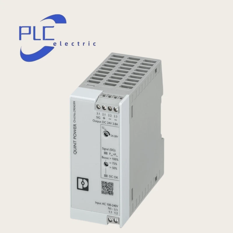2904599 QUINT4-PS/1AC/24DC/3.8/SC 1шт новый Phoenix источник питания 24V DC/3.8A - Изображение 2 из 2