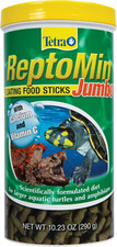 Reptomin Jumbo Floating Food Sticks 10.23 Ounces, for Small Aquatic Turtles and
