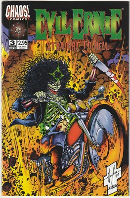   EVIL ERNIE Straight to Hell #3, Chaos! Comics 1995 US-COMICHEFT TOP Z1 *Horror