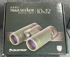 Celestron Trailseeker Binocular 10x32 Model#71402 Green Cool  Brand-New