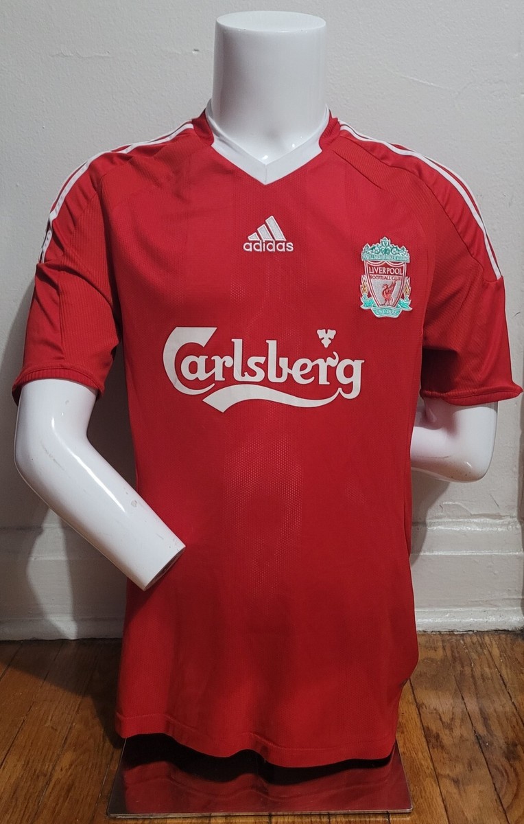 Adidas XL 2008-10 Liverpool Home Soccer Football Jersey #9