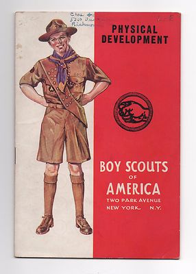 Physical Development Merit Badge Pamphlet, Copyright 1942