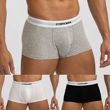 Mens Stylish Trunks featuring a Unique Ribbed Design Perfect for Everyday Wear