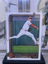 Tyler Fitzgerald #596 San Francisco Giants - 2025 Topps Series 2