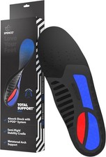 Spenco Total Support Max Shoe Insoles Heavy Duty Arch Support Open Box