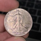 Almost uncirculated and so fine! 1940 Liberty Walking Half Dollar Silver Coin