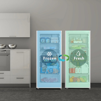 7.1 Cu. Ft. Upright Freezer, White