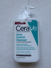 CeraVe Acne Control Cleanser 16 oz Value Size 2 Salicylic Acid Face Wash New