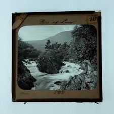 Vintage GWW Magic Lantern Glass Slide Pass of Levery River Free Aus Post (3)