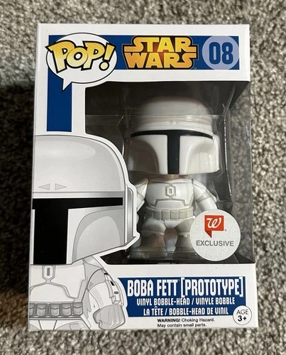 Funko Pop! Star Wars -Boba Fett (Prototype) #08 (Walgreens Exclusive) New in Box