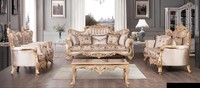 Sofagarnitur 3+3+1+1 Sitzer Couchtisch Garnitur Sofa Sofas Sessel Stoff Set 5Tlg