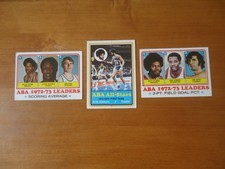 Artis Gilmore Julius Erving 1973-74 Topps Basketball 3 Card Lot # 250 235 234