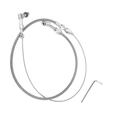 24" Throttle Cable Kit, Stainless Steel Automotive Engine Throttle Gas Cable