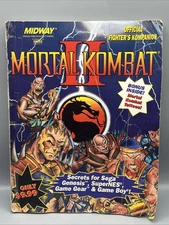 Mortal Kombat II Fighter's Kompanion BradyGames Strategy Guide - No Tattoos